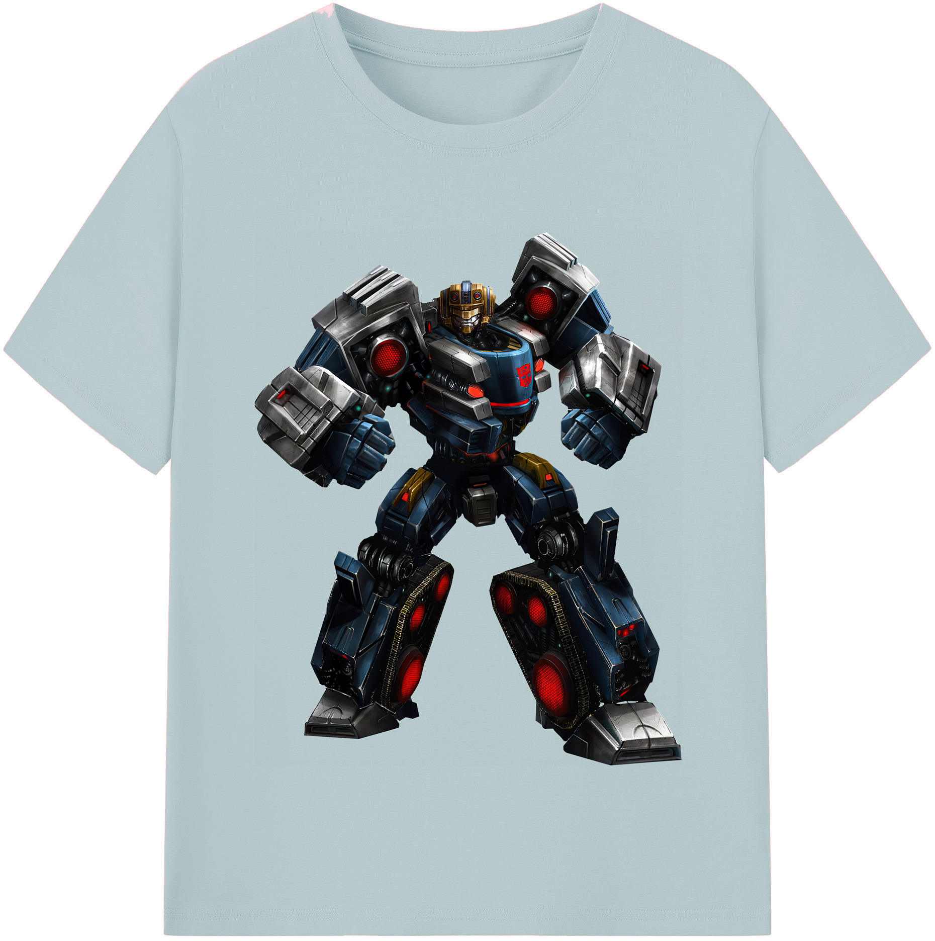（画像用） Transformers トランスフォーマー 綿100％半袖Tシャツ（フロントプリント）